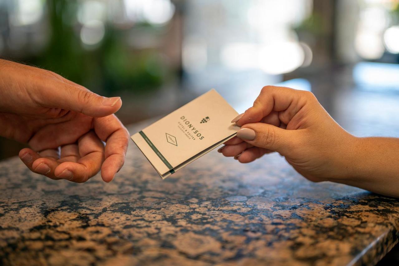 Dionysos Hotel & Suites Hanioti Eksteriør billede