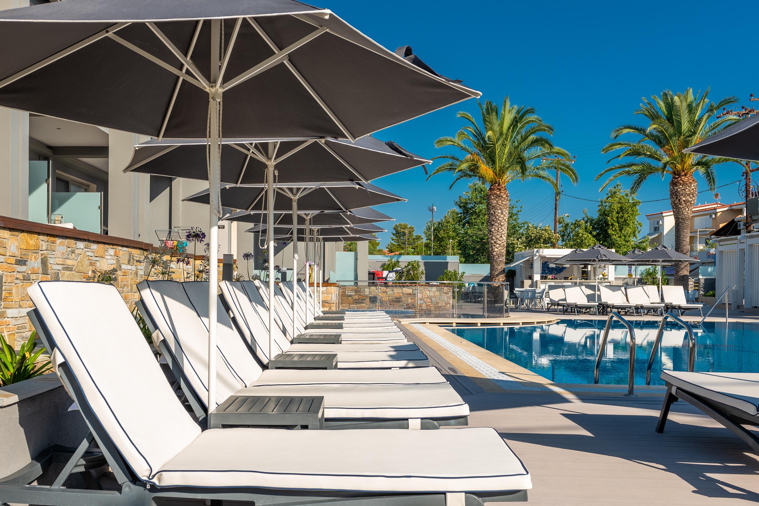 Dionysos Hotel & Suites Hanioti Eksteriør billede